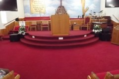 Stage built from scratch
