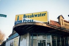 Before - Commercial Aluminum Overhang