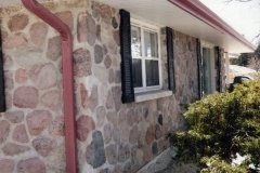 Facelift on soffit & stone